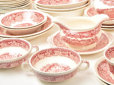 Lot 3 - COLLECTION OF MASONS ENGLISH IRONSTONE VISTA DINNER SERVICE