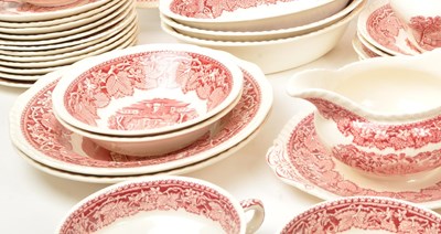 Lot 3 - COLLECTION OF MASONS ENGLISH IRONSTONE VISTA DINNER SERVICE