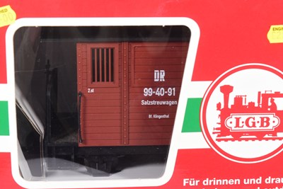 Lot 72 - MODEL RAILWAY – LEHMANN LGB G SCALE MODEL