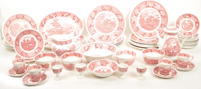 Lot 13 - COLLECTION OF ADAMS IRONSTONE ENGLISH SCENIC DINNER SERVICE