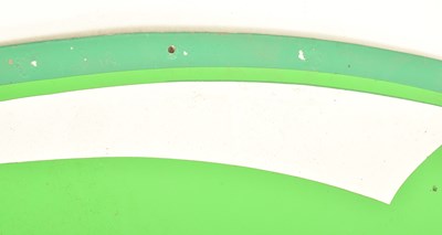 Lot 302 - LARGE 1970S ALUMINUM PAINTED ARCADE MELON DISPLAY