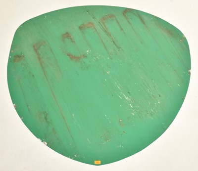 Lot 302 - LARGE 1970S ALUMINUM PAINTED ARCADE MELON DISPLAY