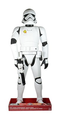 Lot 456 - STAR WARS - 48" HALF-SCALE LARGE FIRST ORDER STORMTROOPER