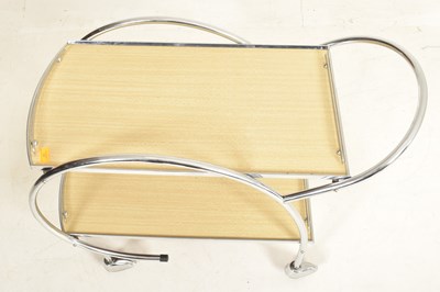 Lot 29 - RANLEIGH - MID CENTURY CHROMED FRAMED DRINKS TROLLEY