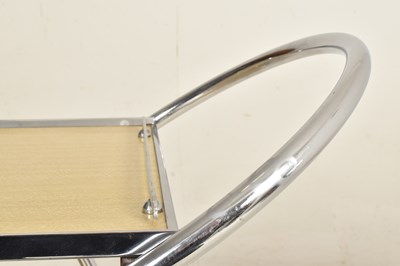Lot 29 - RANLEIGH - MID CENTURY CHROMED FRAMED DRINKS TROLLEY