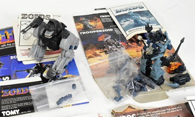 Lot 585 - ZOIDS - VINTAGE TOMY ZOIDS ACTION FIGURES