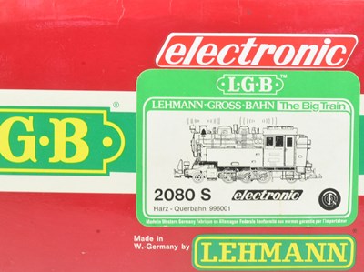 Lot 7 - MODEL RAILWAY – LEHMANN LGB G SCALE MODEL