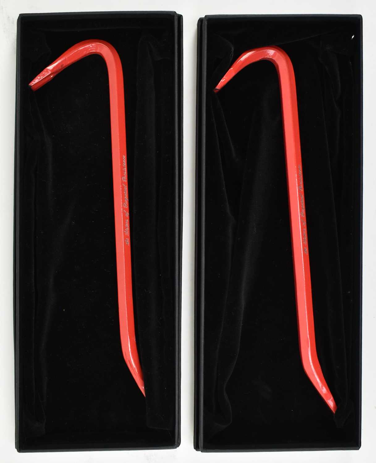 Lot 73 - JAMES CAUTY - THE SISTERS OF PERPETUAL RESISTANCE 1994 - TWO CROWBARS