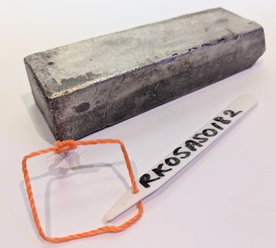 Lot 20 - DUTCH (V.O.C.) SILVER INGOT BAR SALVAGE ROOSWIJK CARGO CIRCA 1739