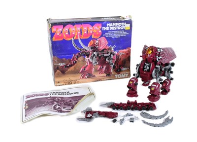 Lot 588 - ZOIDS - VINTAGE TOMY ZOIDS - MAMMOTH THE DESTROYER