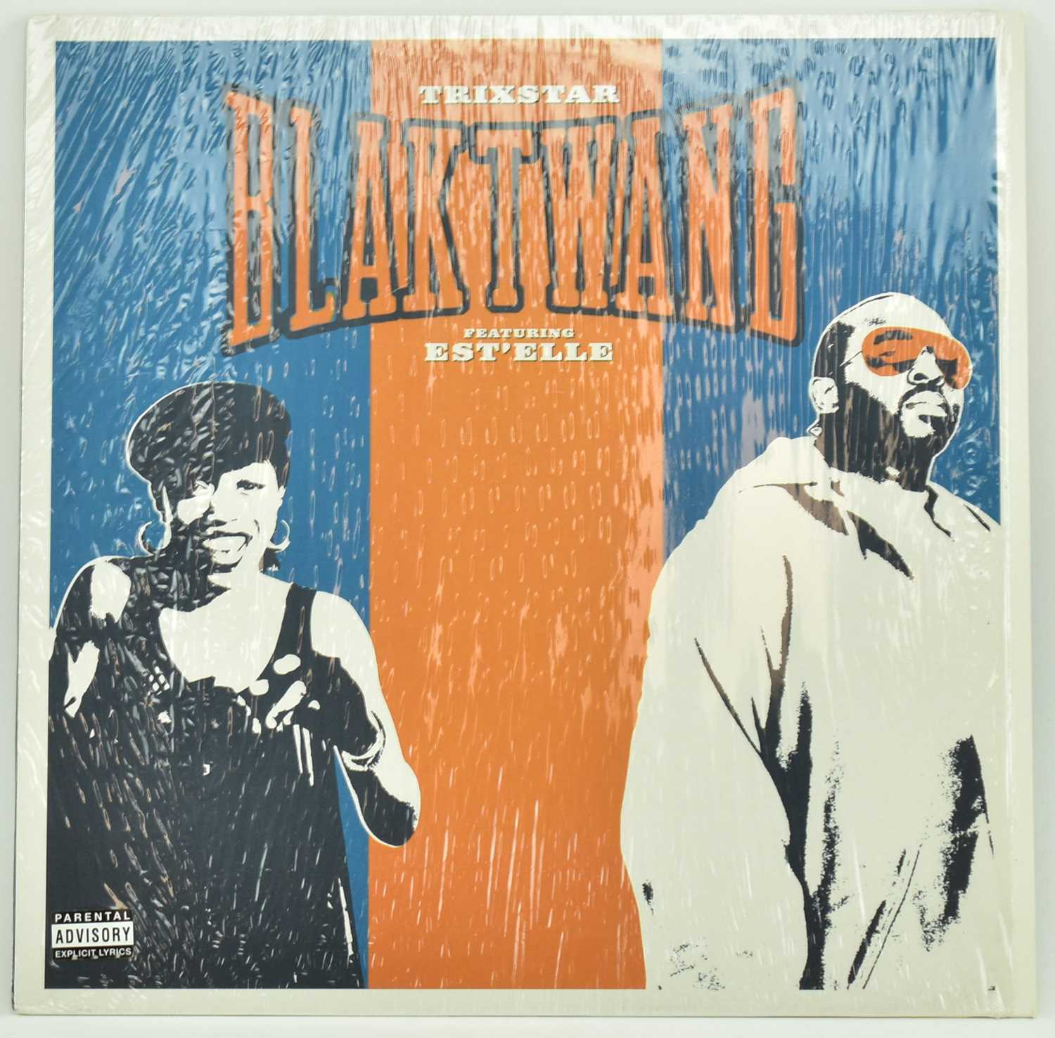 Lot 146 - BLAK TWANG - TRIXSTAR FEAT EST'ELLE, 2002 - BANKSY ART WORK