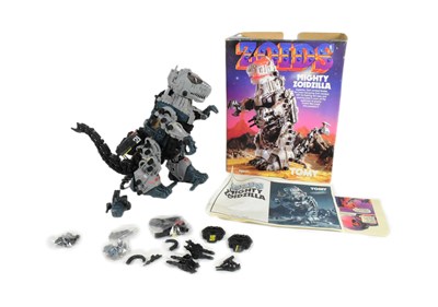 Lot 629 - ZOIDS - VINTAGE TOMY ZOIDS MIGHTY ZOIDZILLA ACTION FIGURE