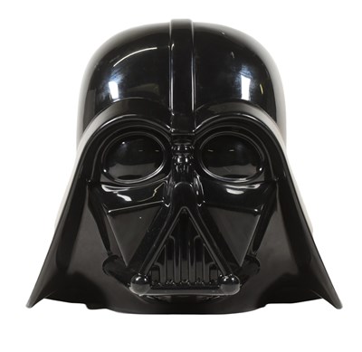 Lot 465 - STAR WARS - DARTH VADER - LARGE OVERSIZED PLASTIC HELMET DISPLAY