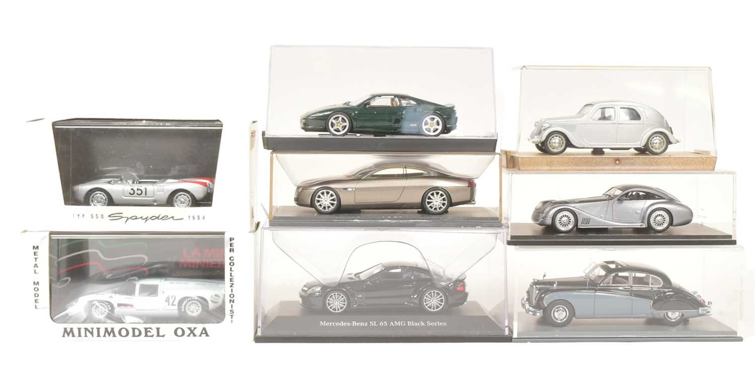 Lot 84 - DIECAST - COLLECTION OF 1/43 PRECISION SCALE DIECAST MODELS