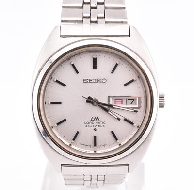 Lot 410 - SEIKO LORD MATIC 23 JEWELS WRISTWATCH