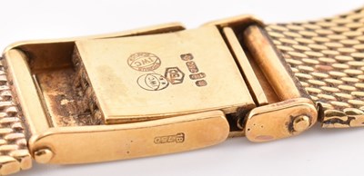 Lot 22 - HALLMARKED 18CT GOLD INTERNATIONAL WATCH COMPANY WRISTWATCH