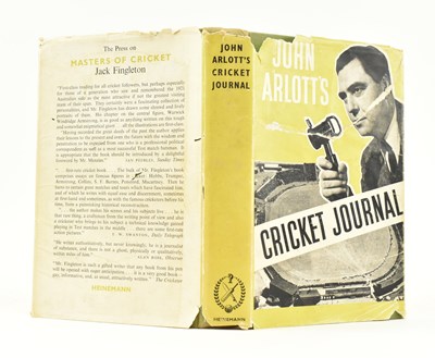 Lot 124 - CRICKET INTEREST. 1958 JOHN ARLOTT'S CRICKET JOURNAL SIGNED FIRST EDITION IN DUST WRAPPER