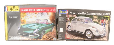 Lot 61 - MODEL KITS - TWO PLASTIC MODEL CAR KITS