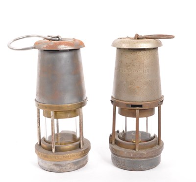 Lot 236 - THE WOLF SAFETY LAMP CO. - TWO 20TH CENTURY MINERS' LAMPS