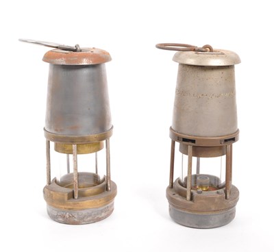 Lot 236 - THE WOLF SAFETY LAMP CO. - TWO 20TH CENTURY MINERS' LAMPS