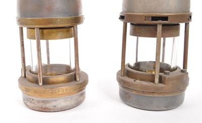 Lot 236 - THE WOLF SAFETY LAMP CO. - TWO 20TH CENTURY MINERS' LAMPS