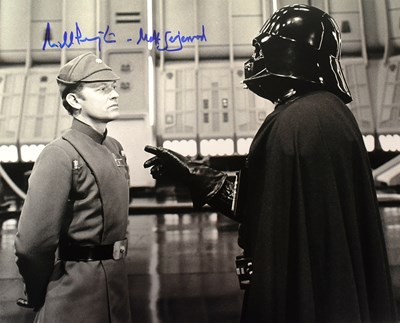 Lot 469 - STAR WARS - MICHAEL PENNINGTON - AUTOGRAPHED 11X14" PHOTOGRAPH