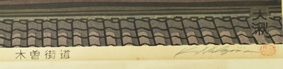 Lot 37 - KATSUYUKI NISHIJIMA (B. 1945) - ROOF OF SHOGOIN TEMPLE