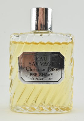 Lot 48 - CHRISTIAN DIOR - EAU SAUVAGE - VINTAGE SET OF THREE AFTERSHAVES