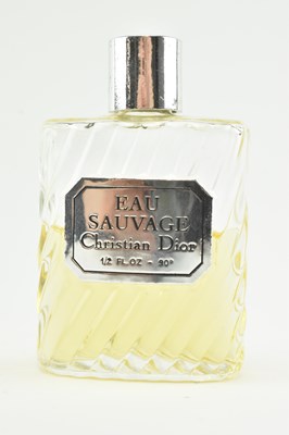 Lot 48 - CHRISTIAN DIOR - EAU SAUVAGE - VINTAGE SET OF THREE AFTERSHAVES