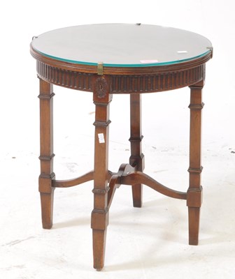 Lot 1029 - EARLY 20TH CENTURY MAHOGANY FRENCH OCCASIONAL TABLE