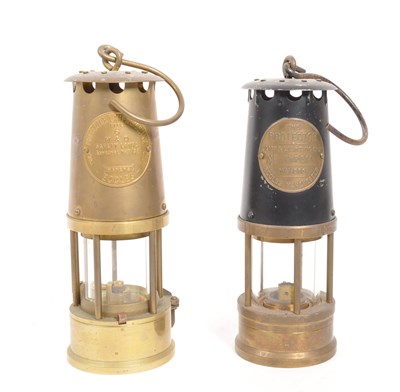 Lot 240 - ECCLES - TWO VINTAGE 20TH CENTURY SAFETY MINER'S LAMPS