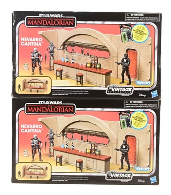 Lot 284 - STAR WARS - THE MANDALORIAN - VINTAGE COLLECTION BOXED PLAYSETS