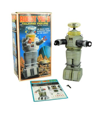 Lot 414 - MASUDAYA - ROBOT YM-3 TALKING FIGURE - BATTERY OPERATED ROBOT