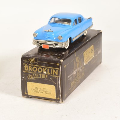 Lot 328 - DIECAST - X3 BROOKLIN MODELS 1/43 SCALE DIECAST MODEL CARS