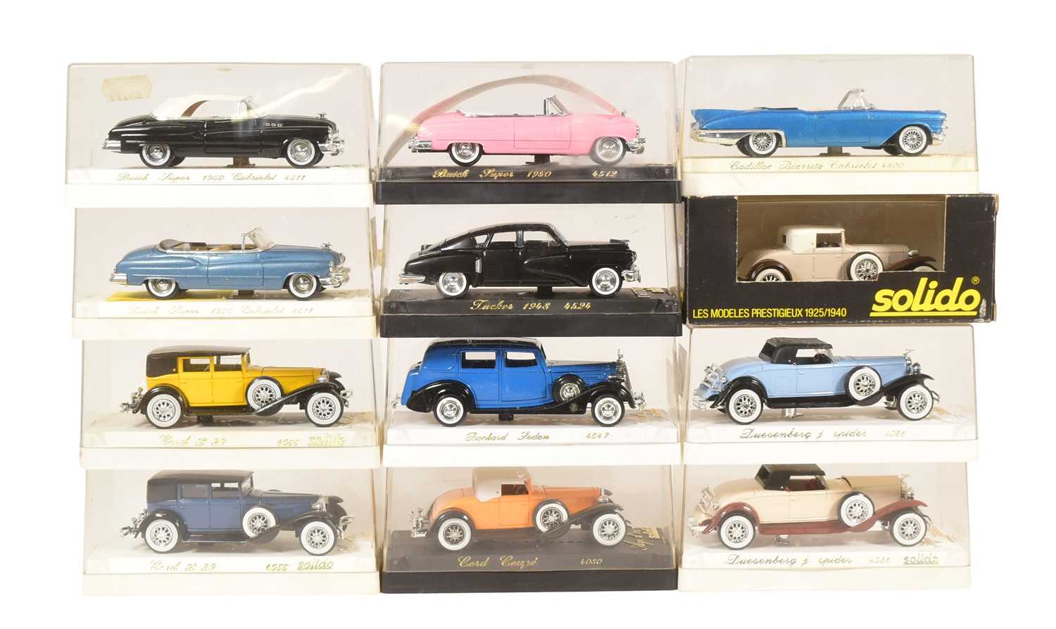 Lot 229 - DIECAST - COLLECTION OF SOLIDO DIECAST MODEL CARS