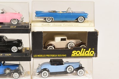Lot 229 - DIECAST - COLLECTION OF SOLIDO DIECAST MODEL CARS