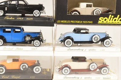 Lot 229 - DIECAST - COLLECTION OF SOLIDO DIECAST MODEL CARS