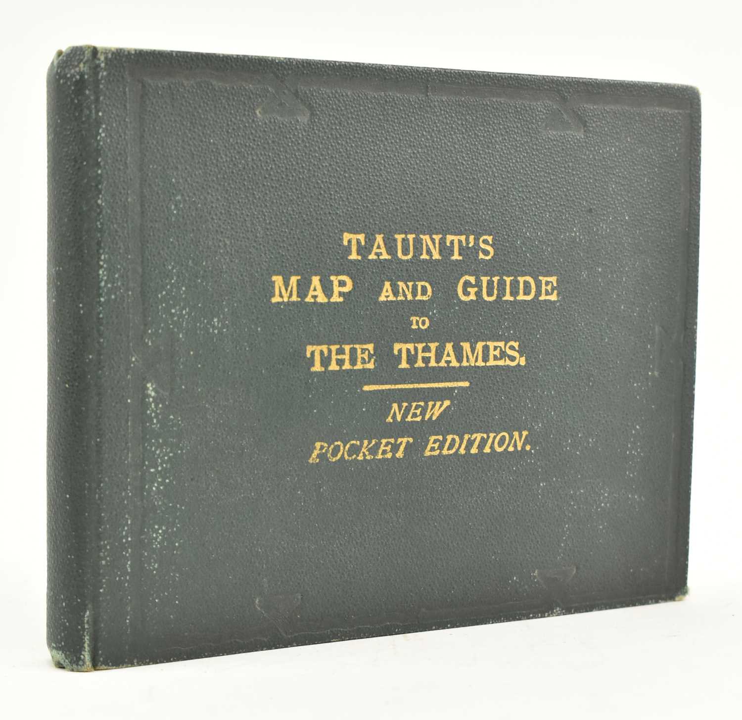 Lot 48 - LONDON. [1882] TAUNT'S MAP AND GUIDE TO THE THAMES, NEW POCKET EDITION