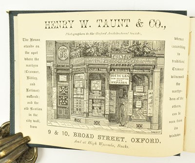 Lot 48 - LONDON. [1882] TAUNT'S MAP AND GUIDE TO THE THAMES, NEW POCKET EDITION