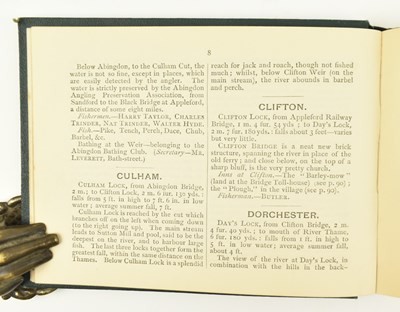 Lot 48 - LONDON. [1882] TAUNT'S MAP AND GUIDE TO THE THAMES, NEW POCKET EDITION
