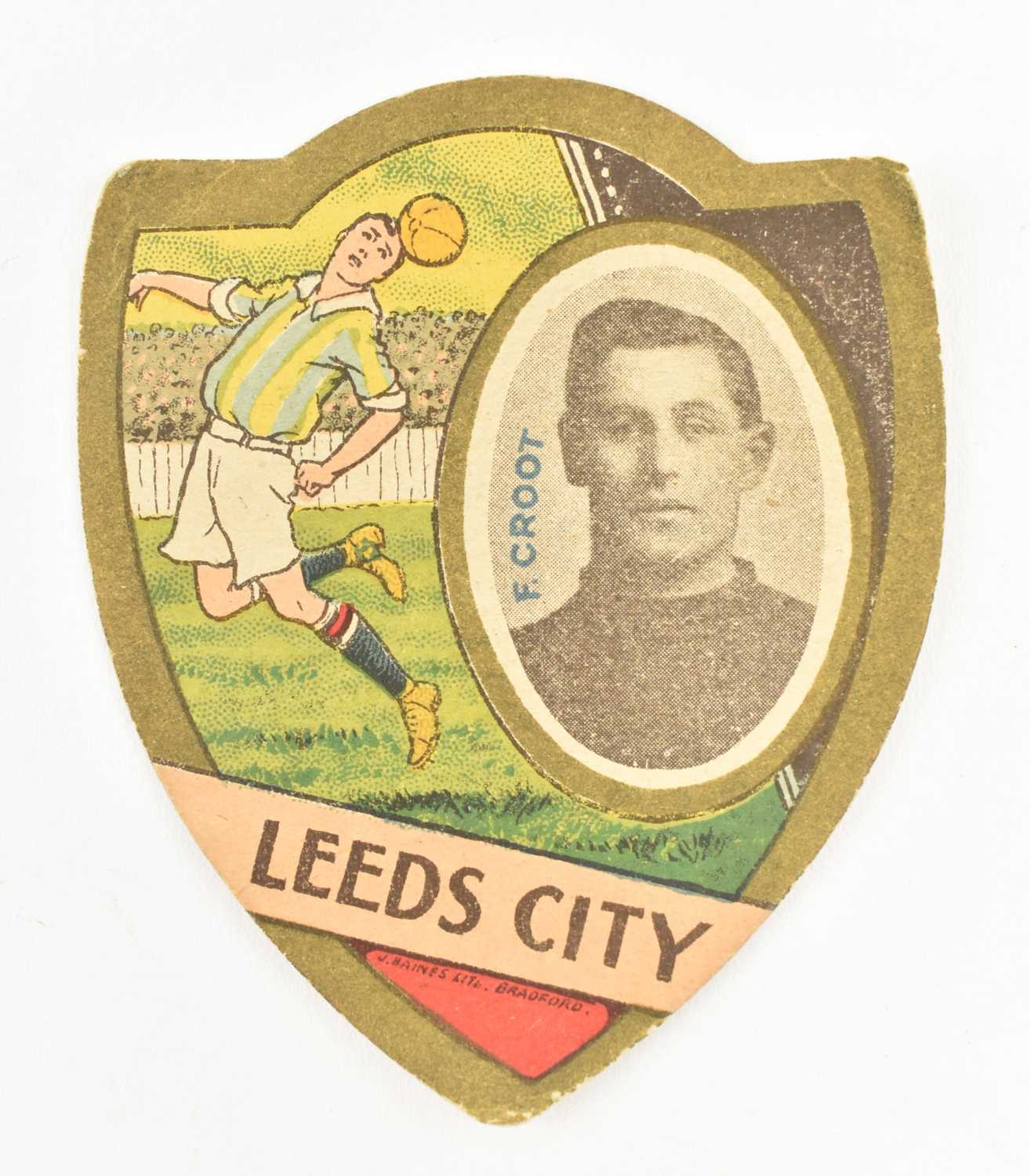 Lot 174 - BAINES GOLD MEDAL FOOTBALL CARDS. LEEDS CITY SHIELD CARD