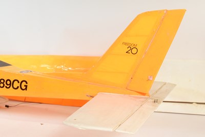 Lot 131 - RADIO CONTROLLED PLANE - SCRATCH BUILT RC PLANE MODEL