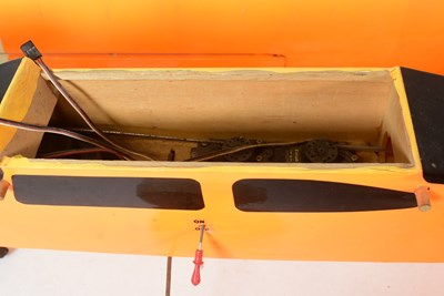 Lot 131 - RADIO CONTROLLED PLANE - SCRATCH BUILT RC PLANE MODEL
