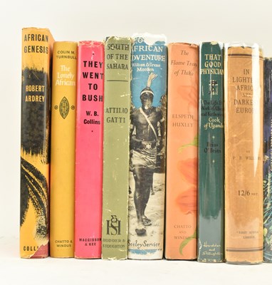 Lot 185 - AFRICA. COLLECTION OF 20TH CENTURY TRAVEL WORKS IN DUST WRAPPERS