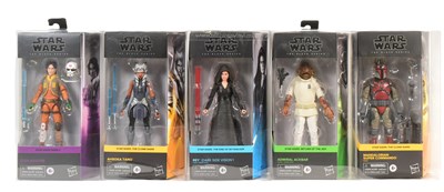 Lot 276 - STAR WARS - THE BLACK SERIES - 6" SCALE BOXED ACTION FIGURES