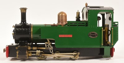 Lot 1 - ROUNDHOUSE ENGINEERING LADY ANNE NARROW GAUGE TANK LOCOMOTIVE STEAM TRAIN