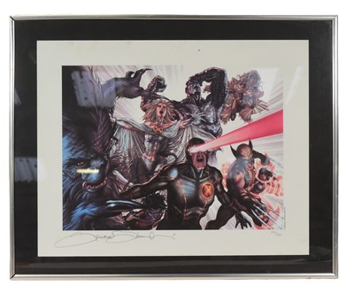 Lot 651 - MARVEL - SIMONE BIANCHI - X-MEN - LIMITED EDITION SIGNED PRINT