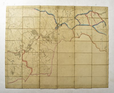 Lot 125 - MAPS. COLLECTION OF MID 19TH CENTURY FOLDING MAPS OF SCOTLAND