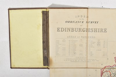 Lot 125 - MAPS. COLLECTION OF MID 19TH CENTURY FOLDING MAPS OF SCOTLAND