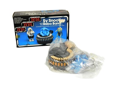 Lot 252 - STAR WARS - ORIGINAL SY SNOOTLES & MAX REBO BAND BOXED PLAYSET